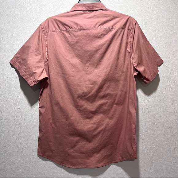 OPEN EDIT Stretch Short Sleeve Button-Up Utility Shirt - Picture 6 of 6